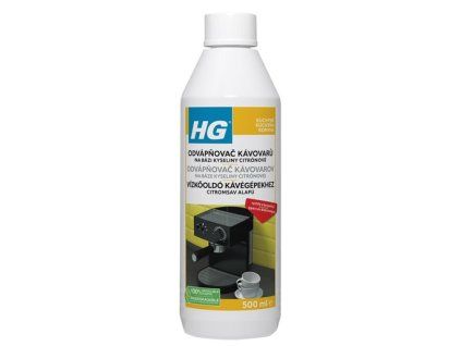HG odstraňovač vodného kameňa na espresso a kávovary 500ml